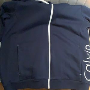 Calvin Klein zip up hoodie